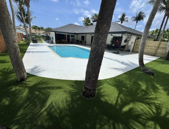 west palm beach artificial grass maintenance service